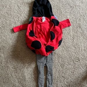 Ladybug costume 18 months